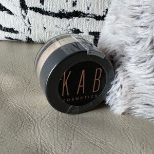 KAB Cosmetics Setting Powder - Black and Cream